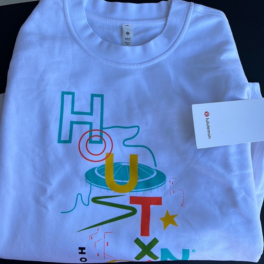 NWT Lululemon Perfectly Oversized Crew *HOUSTON